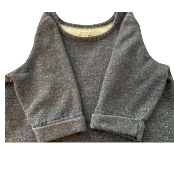 COLDWATER CREEK pullover sweater XL , medium blue with gray specks. Boxy - Picture 2 of 6